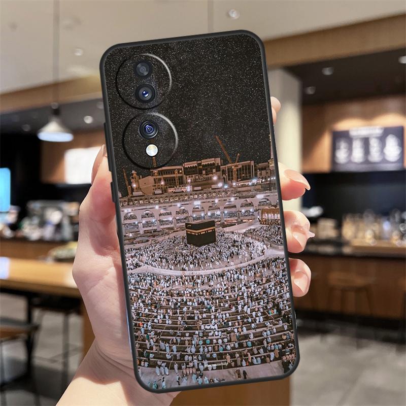 Чехол для Honor Magic 8 Lite 5 6 7 Pro Honor Win RT 400 200 50 70 90 X8c X9a X9b X9c X9d с изображением мусульманских паломников в Мекке