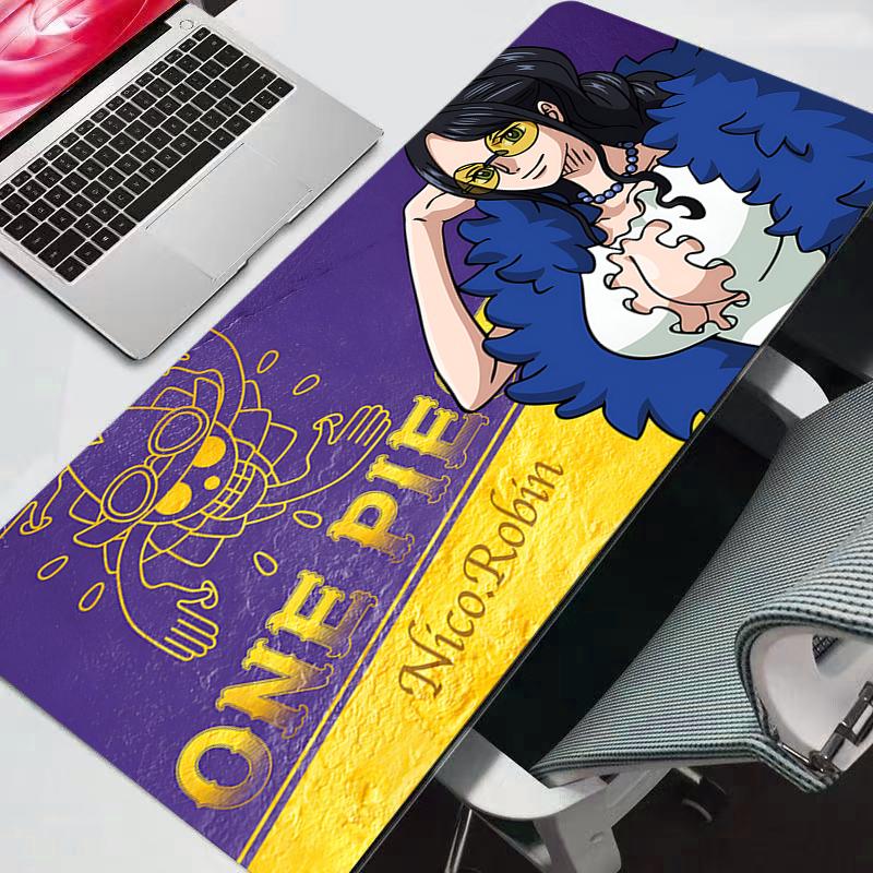 Mouse Pad One Piece Anime Gamer Gaming Accessories Varmilo Keyboard PC Computer Desk Mat XXL Carpet Mousepad Durable