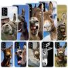 Смешной ослик Мягкий чехол для Samsung Galaxy A17 A16 A26 A36 A56 A15 A14 A13 A55 A54 A53 Чехол для телефона A25 A35 A24 A34 A23 A33
