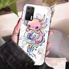 Cartoon axolotl cute Phone Case For Huawei P 8 9 10 20 30 40 50 Pro Lite Psmart Honor 10 lite 70 Mate 20lite