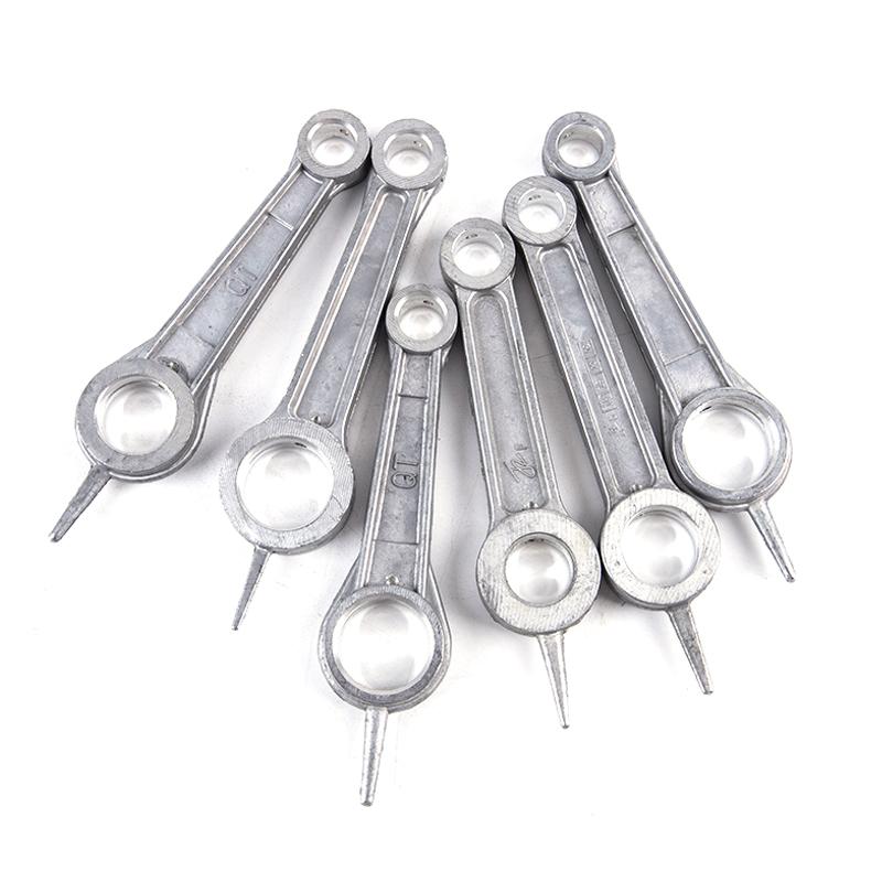 1 шт. шатун воздушного компрессора серебряный тон из алюминиевого сплава для воздушного компрессора