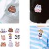 9 Pcs Animal Sew On/Iron On Patches Cartoon Panda Embroidered Patches Sewing Patches Applique Patches for Bag Decoration