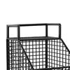 Adhesives Small Metal Basket Farmhouse Food Storage Mesh Bin Fruit Shelf Vegetable Rack Kitchen