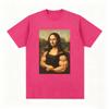 Summer 14 Colors Funny Print Women's T-Shirts Fashion Street Short-Sleeve Outdoor Casual Tops for Men's and Women's Tees Top