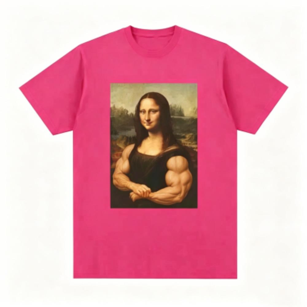 Summer 14 Colors Funny Print Women's T-Shirts Fashion Street Short-Sleeve Outdoor Casual Tops for Men's and Women's Tees Top