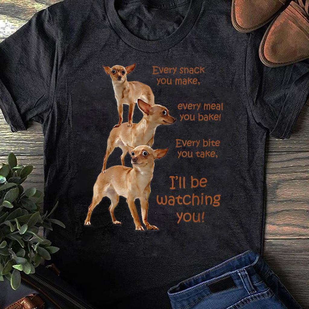 Funny Chihuahua T-Shirt: Hungry Dog Lover Gift