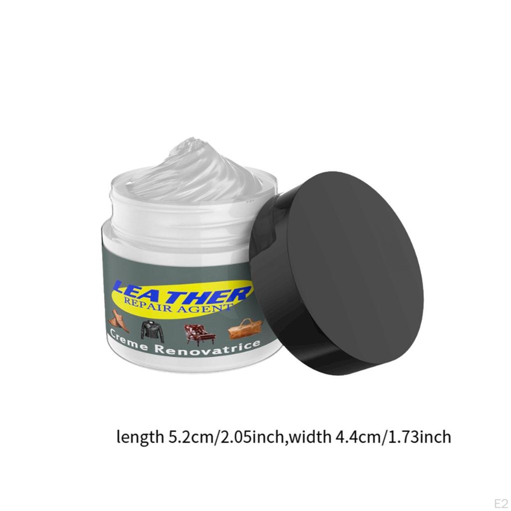 Car Leather Repair Paste Recoloring Balm Easy To Use Practical Shoe Polish Professional for