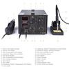 Station de soudage à air chaud 2 en 1 Smd avec accessoires professionnels 852D Uten