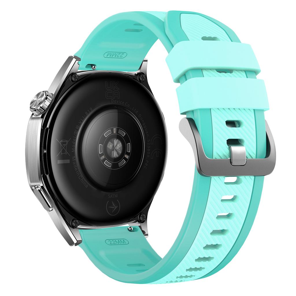 22 мм Твиловый ремешок для часов Huawei Watch GT 6/5/5 Pro/4 46 мм Двухцветный силиконовый ремешок Быстросъемный