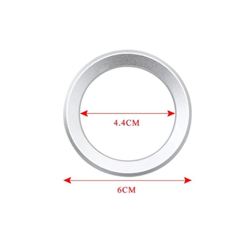 Steering Wheel Panel Circle Trim Sticker for BMW X1 F48 E60 E36 E39 E46 E30 E60 E90 E92 F10 F30 F25 X3 X5 1 2 3 5 Series