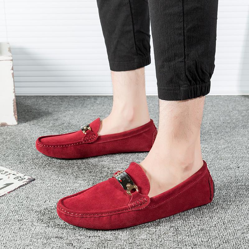Мужские мокасины из кожи и замши, роскошные дизайнерские летние новые мужские мокасины, повседневная обувь, мужские туфли на плоской подошве, легкие туфли для вождения
