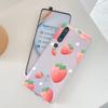 Милый чехол для телефона с клубникой для Samsung S 20 21 22 23 для Redmi Note7 8 9 10 для Huawei P20 30 40 Прозрачный чехол