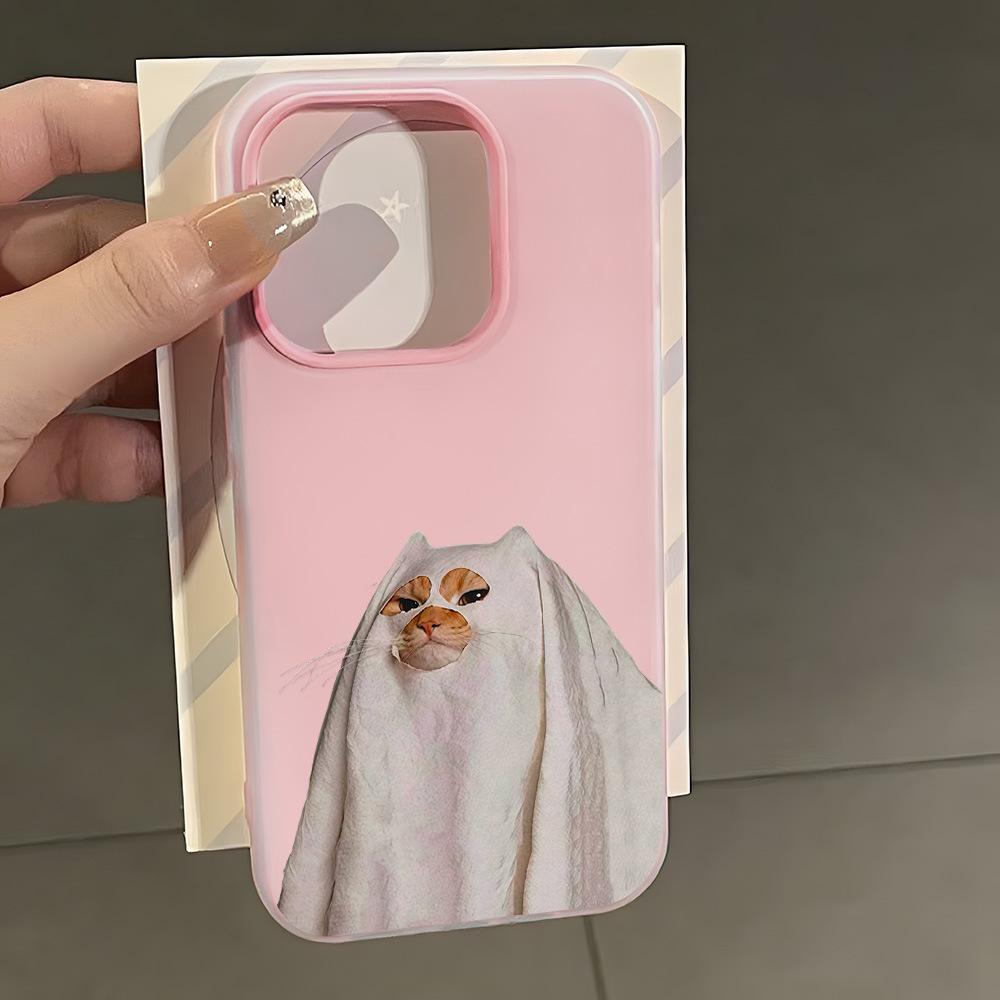 Чехол для iPhone17 Pro Max «Хэллоуинский котенок»: Полная защита и защита от падений для iPhone16