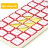 50Sheets Multiple Sizes Self-adhesive Label Paper Handwritten Price Mark Sticky Paper  Home