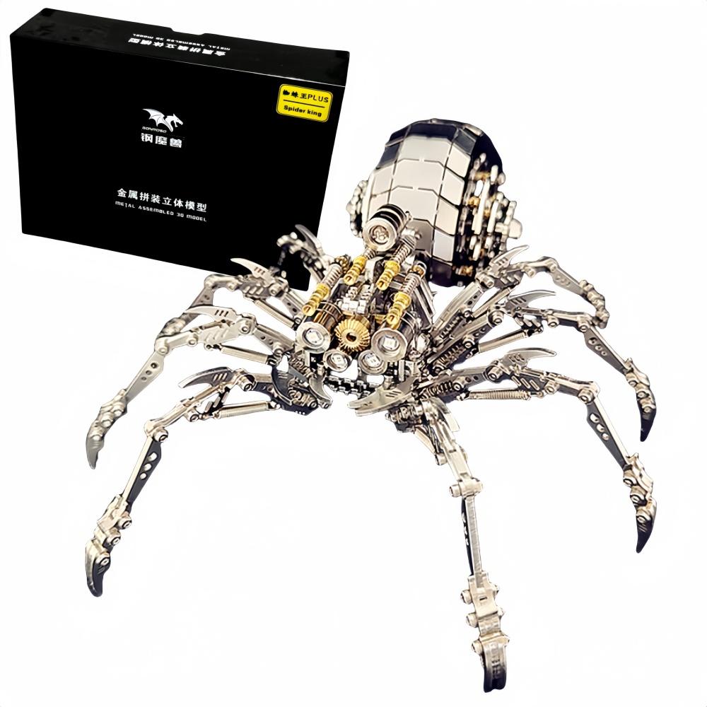 Паук 3D Металлическая Головоломка Сборная Модель, Механическая Сборка Сделай Сам Украшения Ручной Работы, Подарок На День Рождения