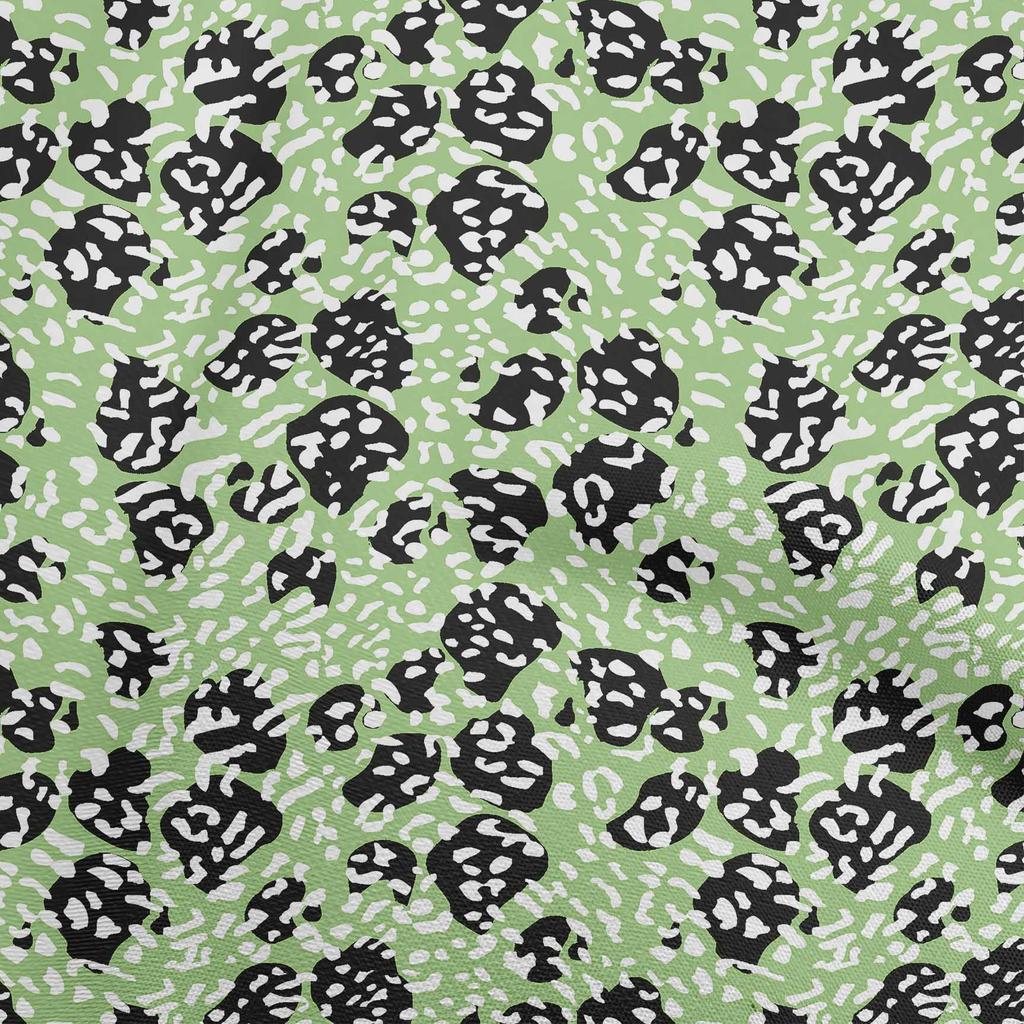 oneOone Хлопковый поплин Серая ткань Швейный материал с принтом шкуры животного Ткань на отрез 42 дюйма