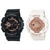 G-SHOCK/BABY-G Пара часов Черный Белый GA-110RG-1AJFBA-110-7A1JF