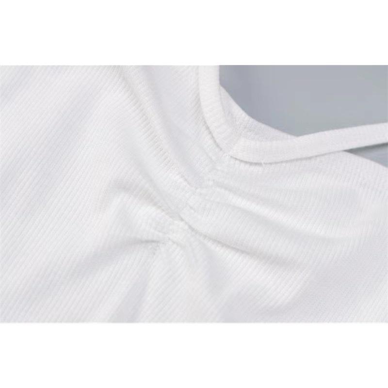 Tooxika Новый весенне-летний комплект с длинными рукавами, перекрестными бретелями и открытой рубашкой, футболка и короткая юбка