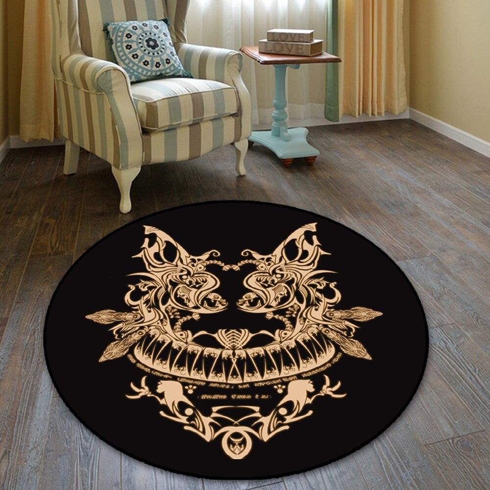 Magic Circle Fate Black Butler Floor Rug Doormat Round Carpet Room Bedroom Kitchen Living Room Non-slip Mat Cosplay Gift