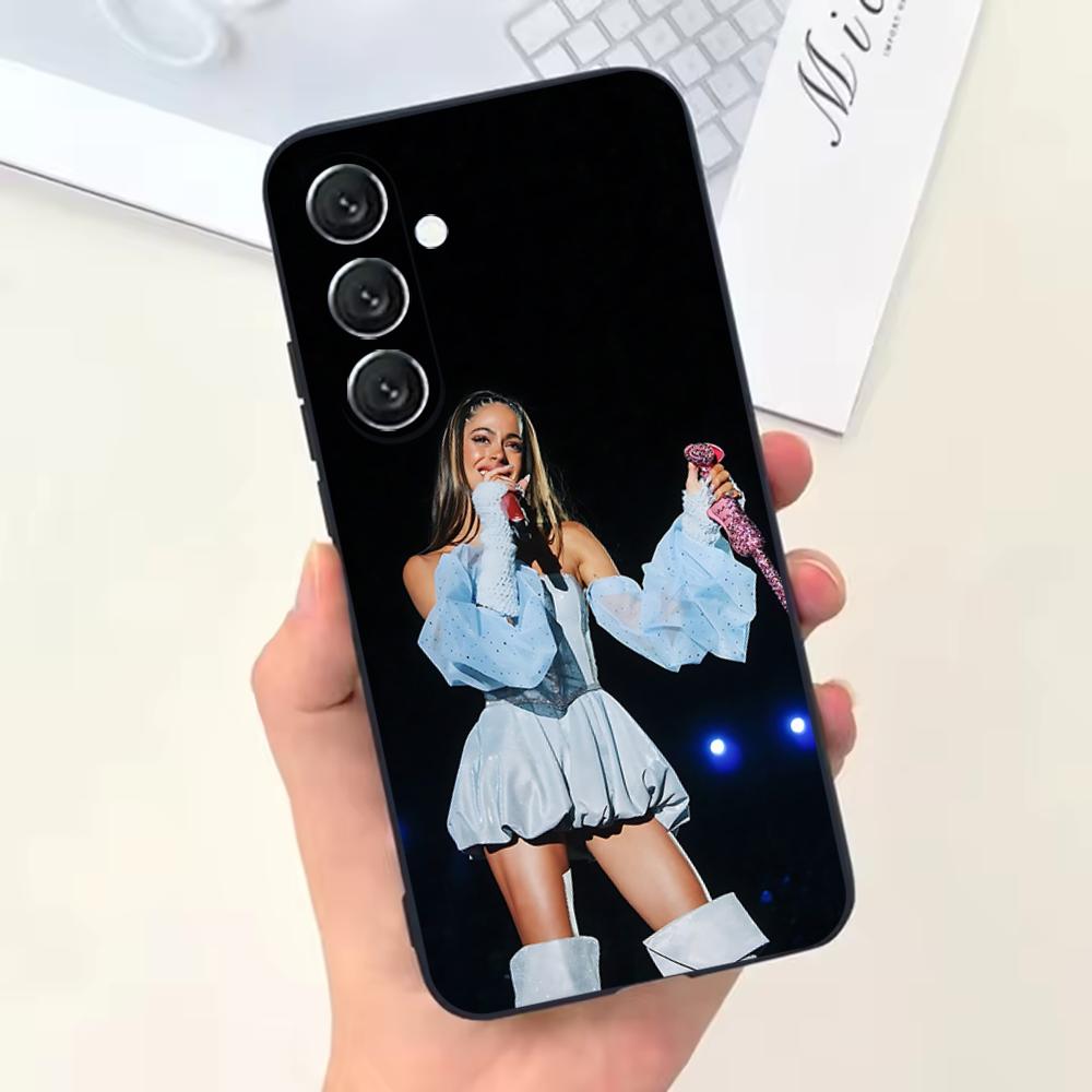 Чехол для телефона M-Martina S-Stoessel TINI для Samsung Galaxy A13, A21s, A22, A31, A32, A52, A53, A71, A80, Мягкий черный корпус