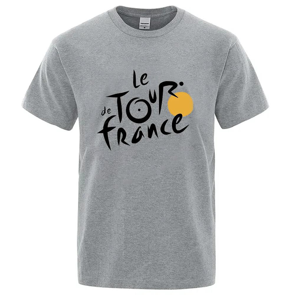 Le Tour De franceS T Shirts Women Men Bicycle Cycling Jersey Printing Tour De France Cycling Unisex Tee Street Loose Sports Top