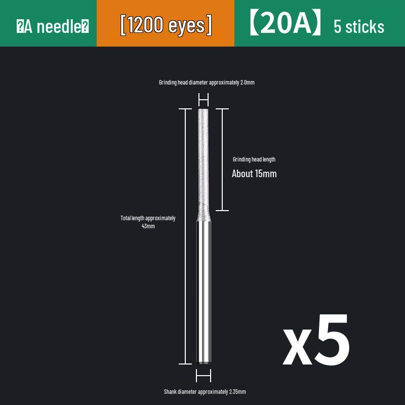 Mansharui Jade Carving & Polishing Grinding Head - Round Ball Shape