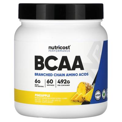 Производительность, BCAA, Ананас, 1,1 фунта (492 г)