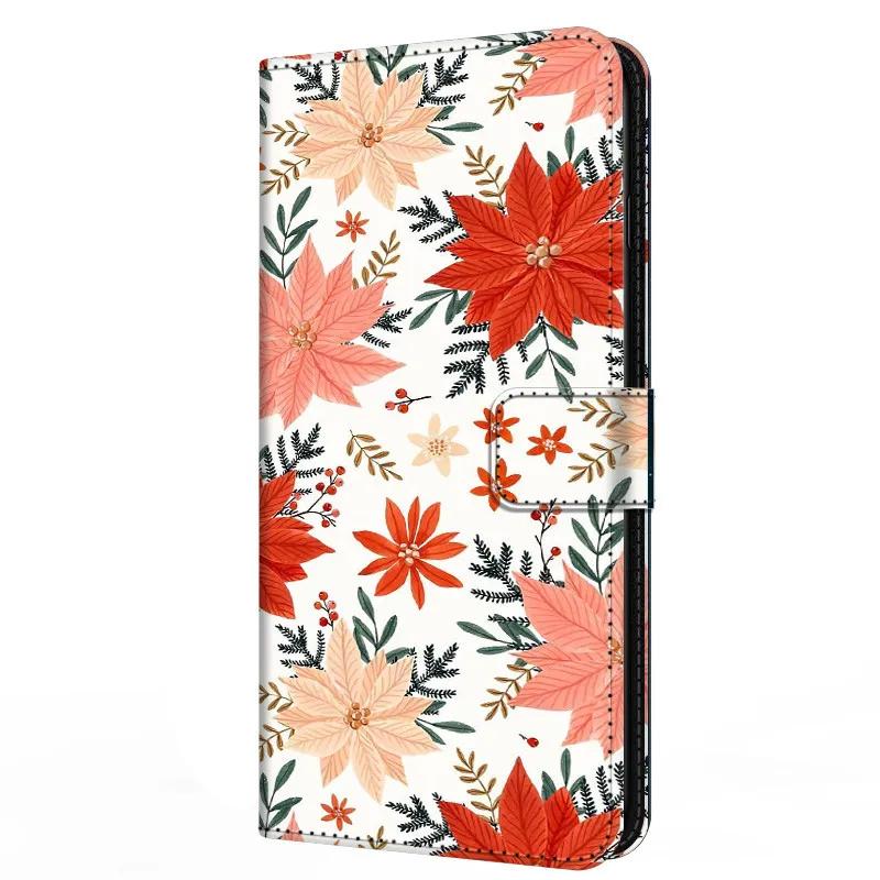 Flower Wallet Leather Case For Oppo Reno13 F 4G Stand Flip Bumper For Reno13 F 5G Wallet Case PU Leather Cover Reno13 F 13F Capa