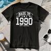 ФУТБОЛКА 1990 ГОДА - подарок на день рождения папе маме подарок год рождения дата карта футболка Унисекс Футболка