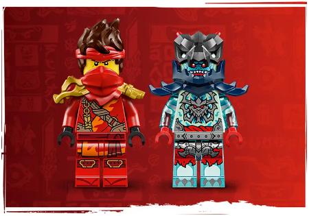 Lego 71838 ninjago kpl wyścig motocyklowy kaia 6+ 79pcs