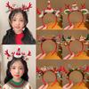 Christmas Antlers Santa Claus Headband for Girls - Cute Photo Party Hair Accessory