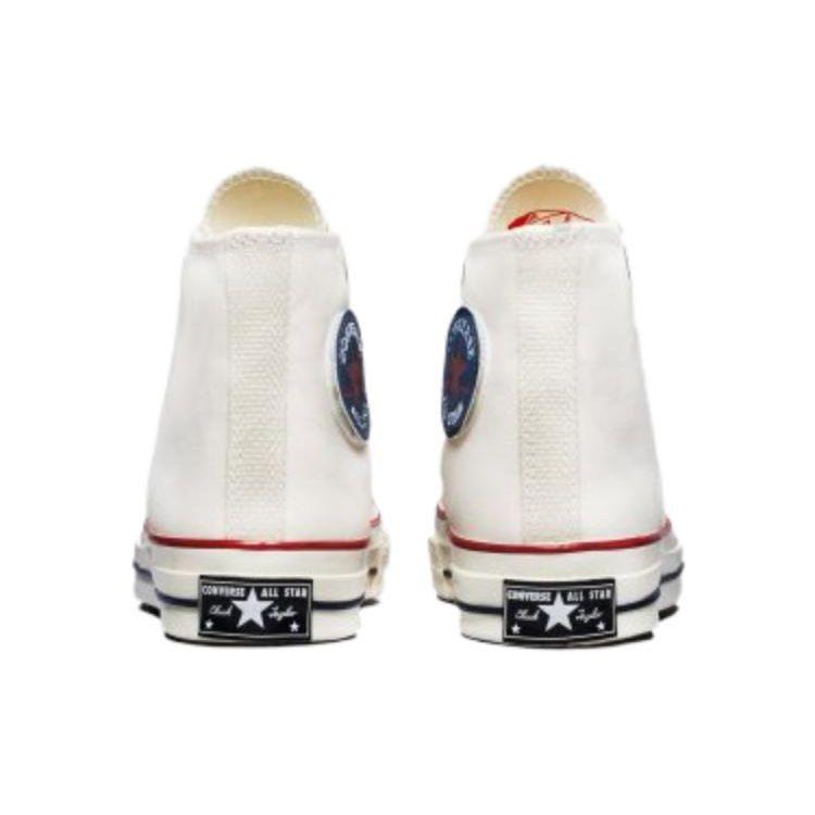 Converse Кеды Chuck 70 High Бежевые Унисекс Коричневый Темно-синий 169894C