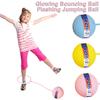 Glowing Bouncing Swing Ball Lightweight Entertainment Ankle Skip Ball Flashing Jump Ring Sports Toy for Children