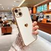 Подходит для 16 Apple 17promax гальванический боковой чехол-сердечко 15promax чехол для мобильного телефона XR гарантия 14pro чехол XS