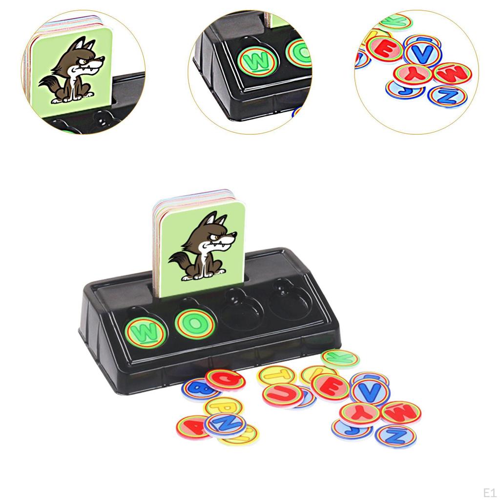 Игра на распознавание букв Развивающие игрушки Алфавит Правописание Веселое изучение букв Сопоставление