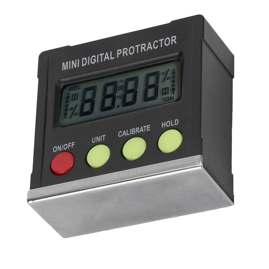 360 градусов Мини Цифровой Транспортир Инклинометр Электронный Уровень Магнитное Основание Измерительный Инструмент