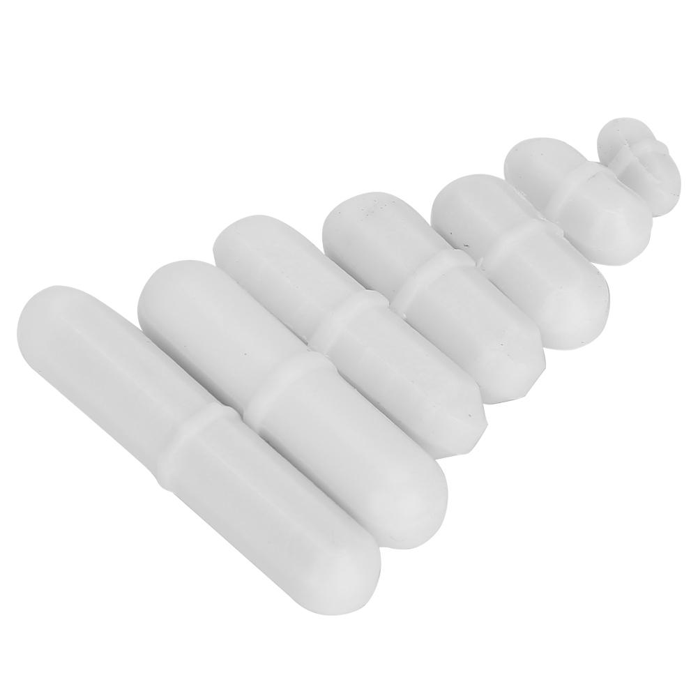 7Pcs Magnetic Stir Bar Corrosion Resistance Stirrer Rotor Laboratory Consumables C Type