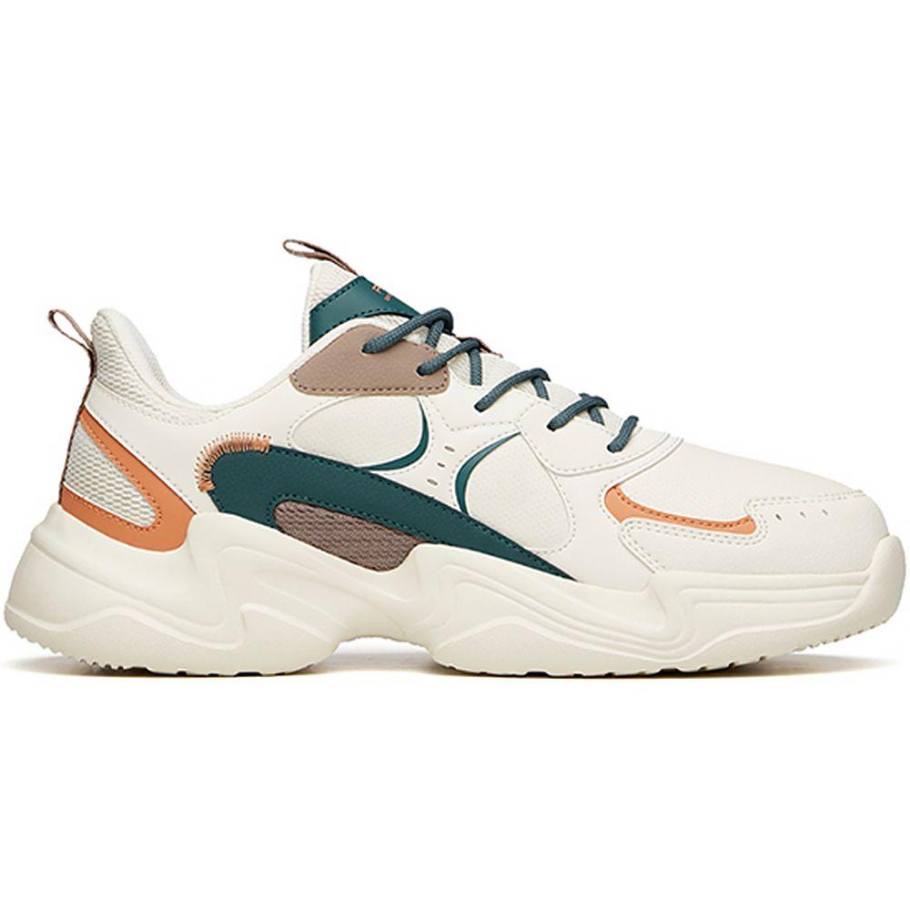 Anta Ретро повседневные низкие мужские кроссовки Dad Shoes белые зеленые 111938822R-17