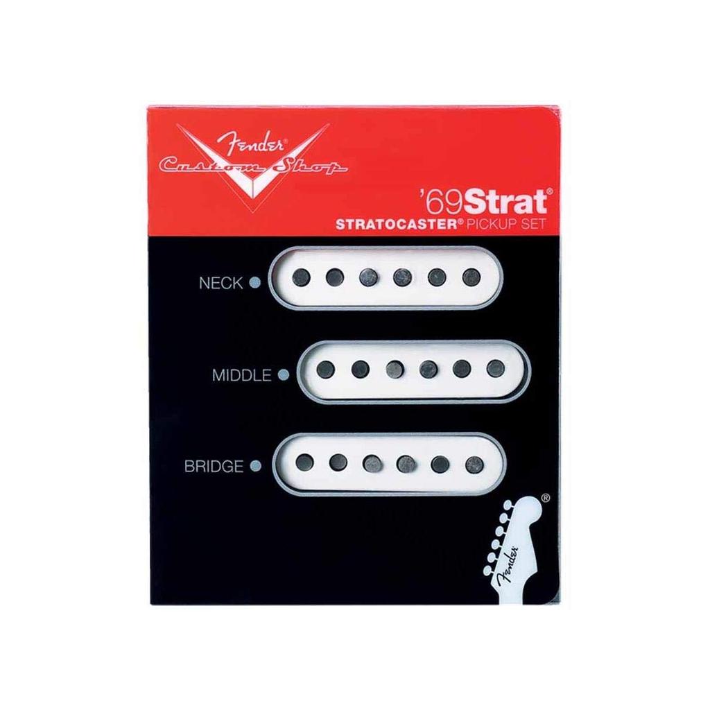 Fender Pickups Custom Shop Custom Strat Pickups White '69