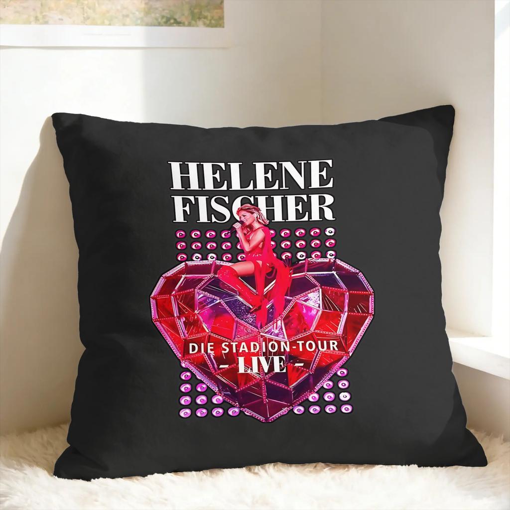 Наволочка для подушки H-Helene Fischer 360° Stadium Tour Мягкая наволочка Милая забавная наволочка для подушки для дивана спальни домашнего декора