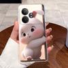 Гелевый чехол для Realme GT Neo 6 SE/GT Neo6/GT 6T/Realme GT 6 Прозрачный силиконовый мягкий ТПУ задняя крышка Милый Кот Кролик Защитный чехол