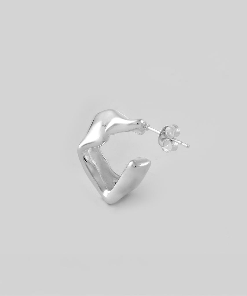 Quarqor #7721 Серьга из Серебра 92.5