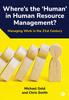 Книга Where's the ???Human??? In Human Resource Management? : Managing Work In the 21st Century