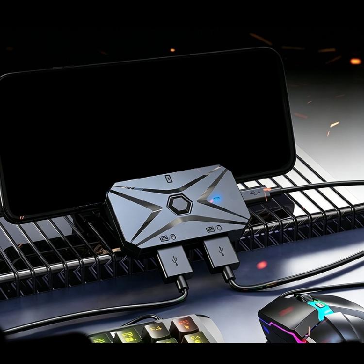 Мобильный Игровой Конвертер Клавиатуры и Мыши для Смартфона Планшета Высокая Чувствительность Материал ABS