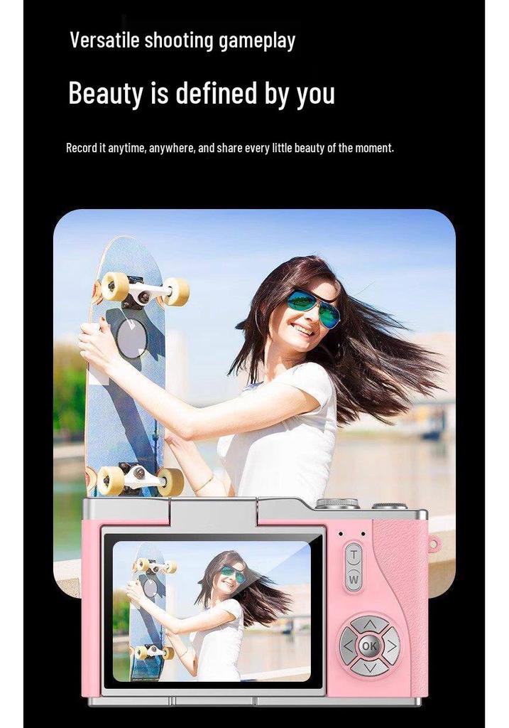 Цифровая камера Hello Kitty с откидным дисплеем для начинающих - Идеальный подарок для девочек