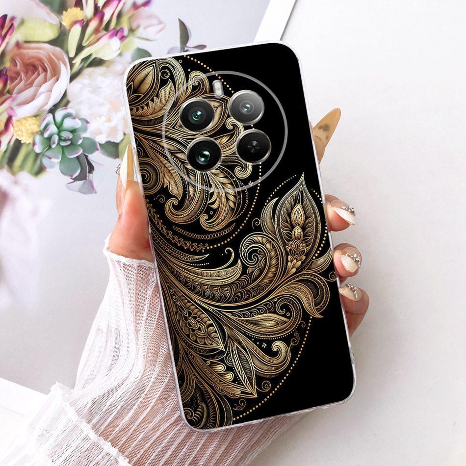 Для Realme 12+ 12X 12 5G Крутой Чехол для Телефона с Рисунком Дракона и Тигра Для Realme12 5G 12 Plus 12X 12Plus Мягкие Силиконовые TPU Чехлы