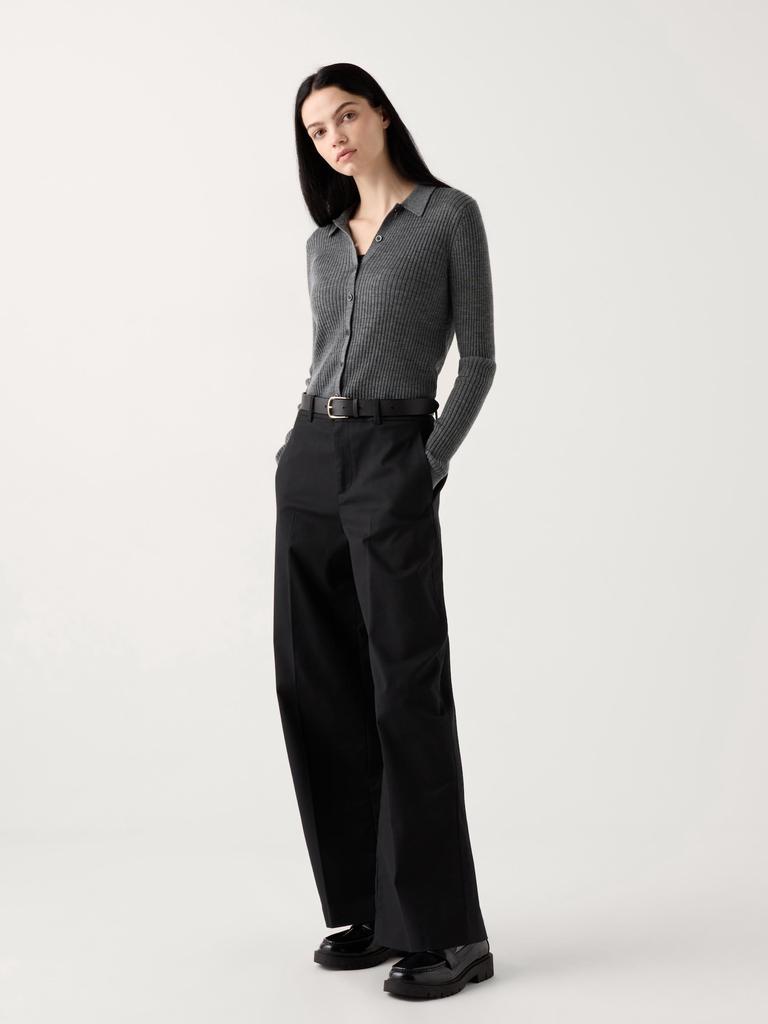 Uniqlo Японские широкие брюки-чиносы, длинные