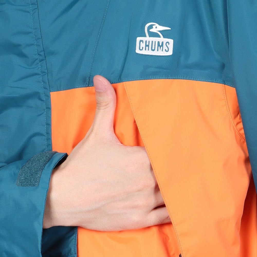 Куртка Rockville Jacket [Chums] Мужская, цвет сине-зеленый/оранжевый