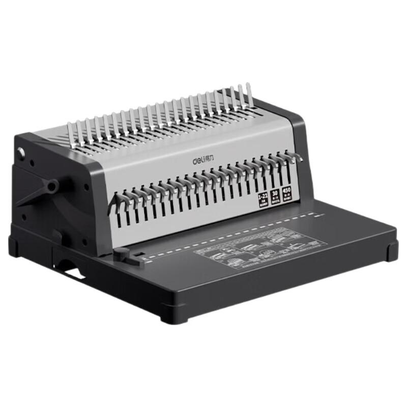 Deli Electric Comb Binding Machine CN plug (adapter included)