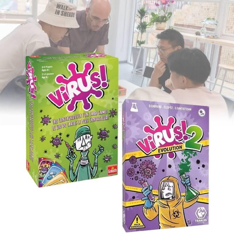 Яркая карточная игра про вирусную инфекцию для семейного веселья и развлекательных посиделок